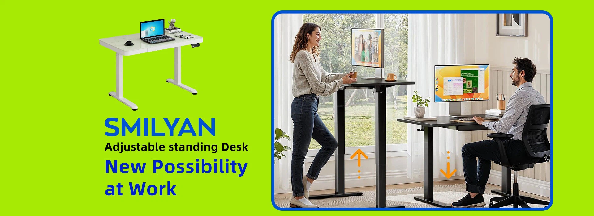 Electric Height-Adjustable Desk